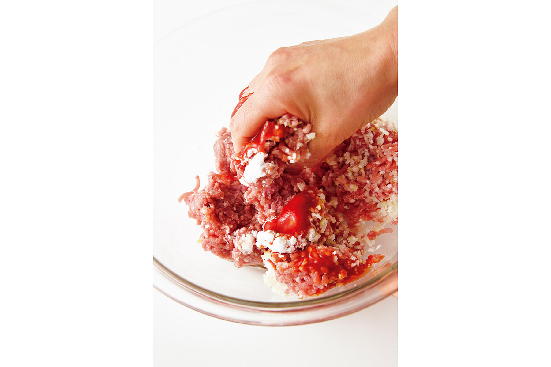 肉だんごをつくる