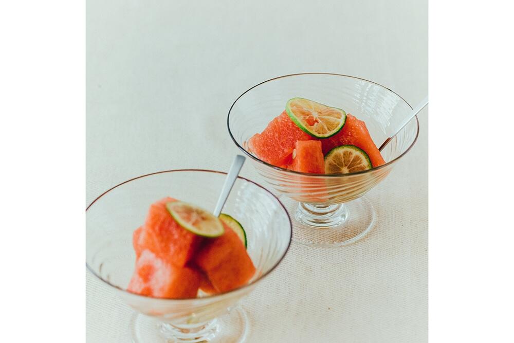 清涼感たっぷりのデザート“すいかルダモン”