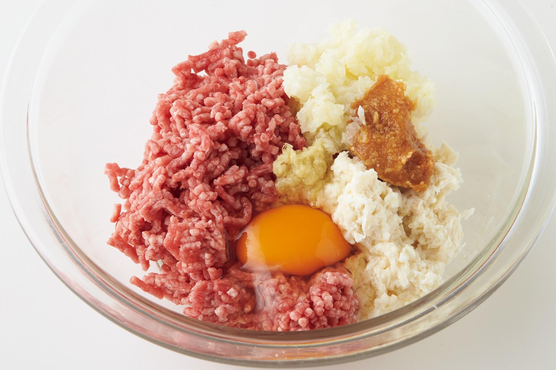 たねの材料を入れる