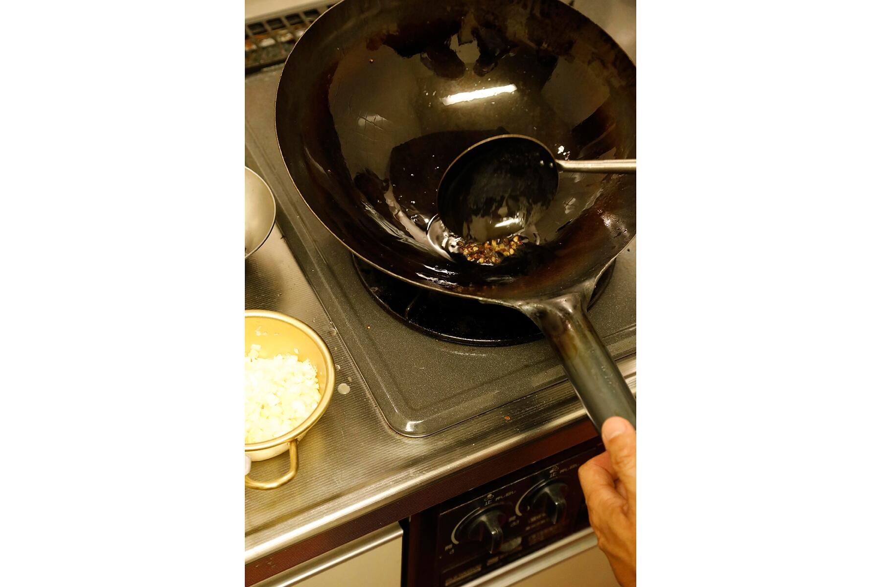 香味油をつくる