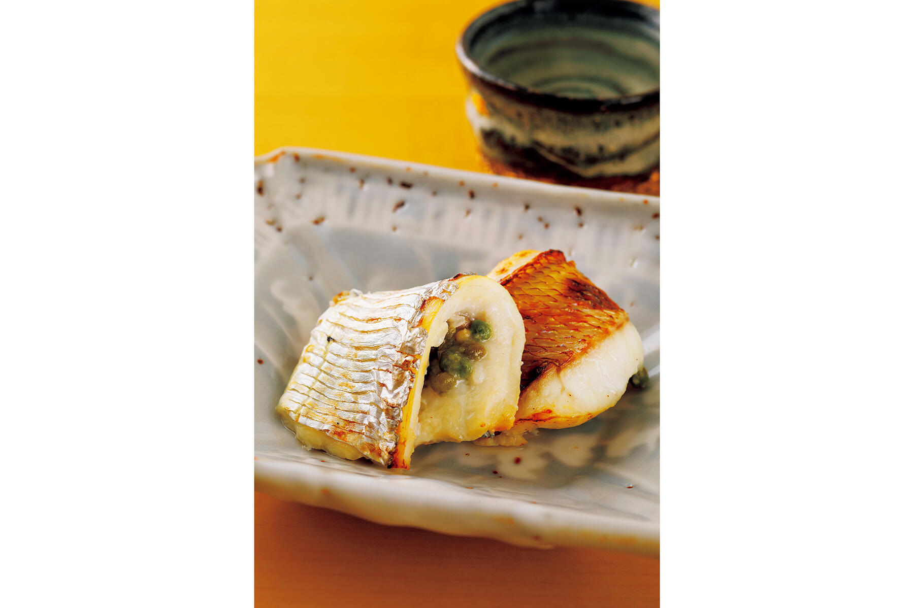 辛味と旨味のバランスが絶妙な“魚の山椒麹焼き”