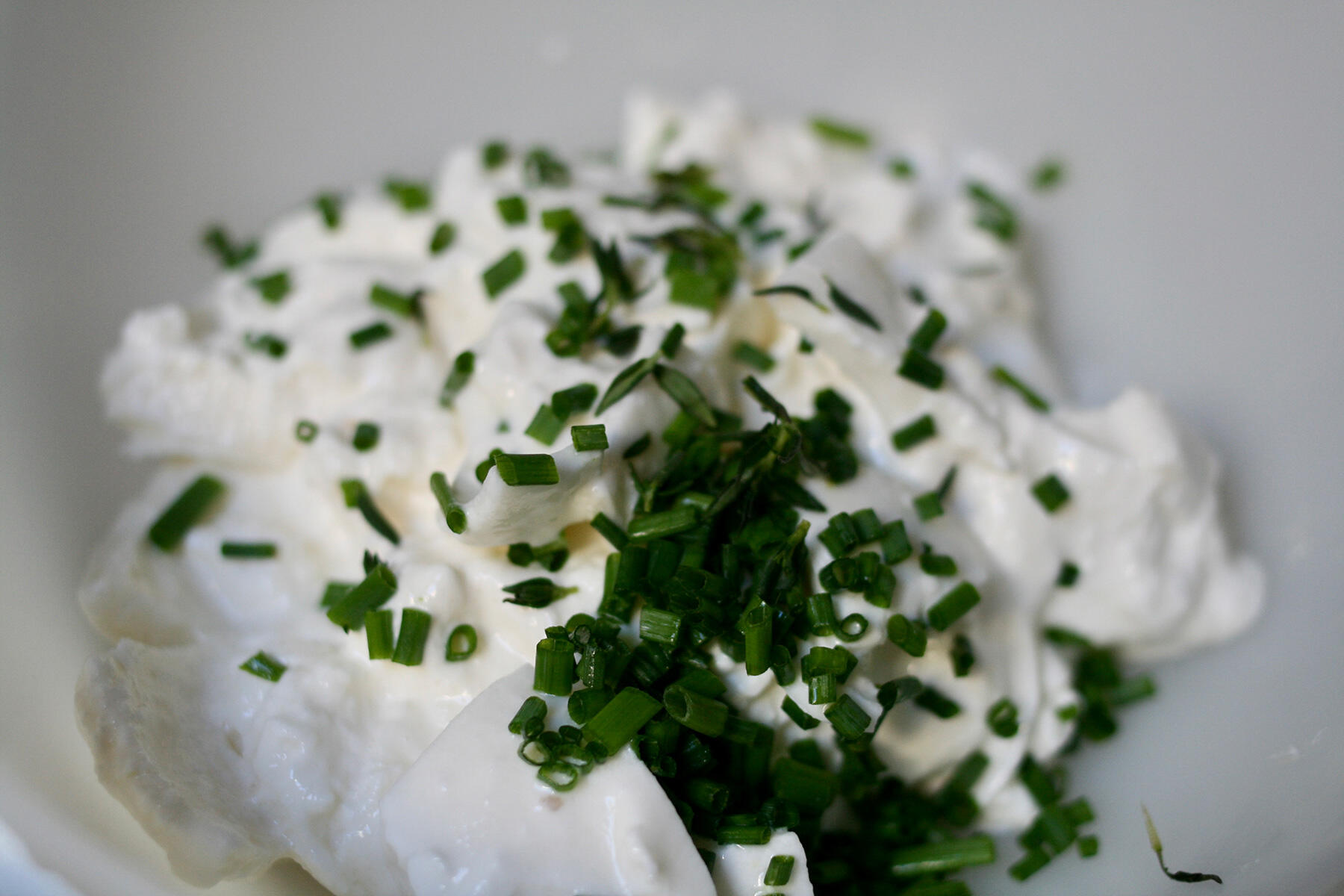 ハーブを混ぜる