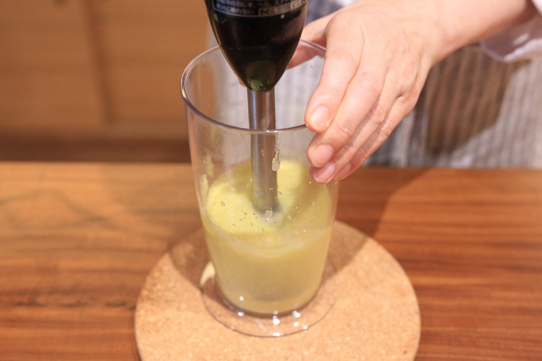 ブレンダーにかける