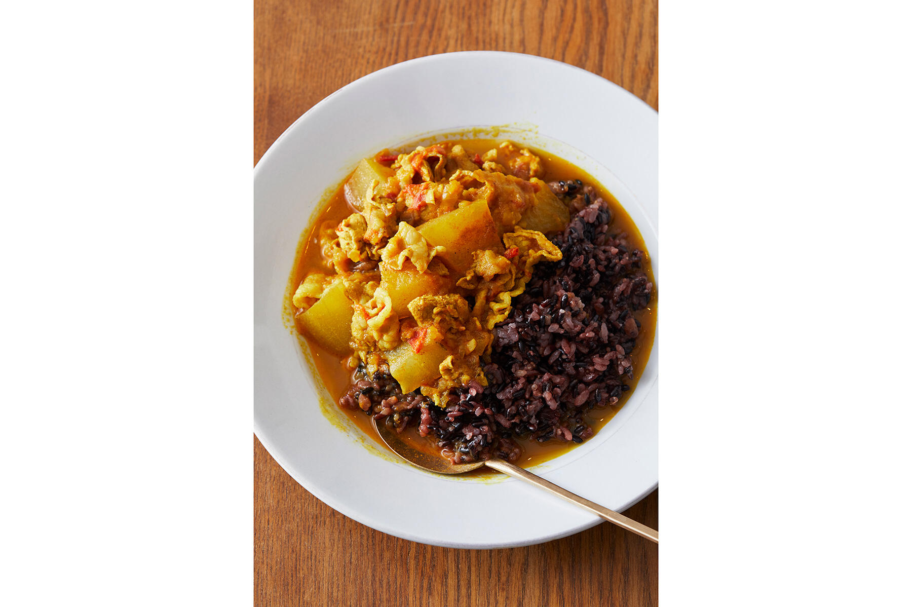 豚と冬瓜の和風カレー