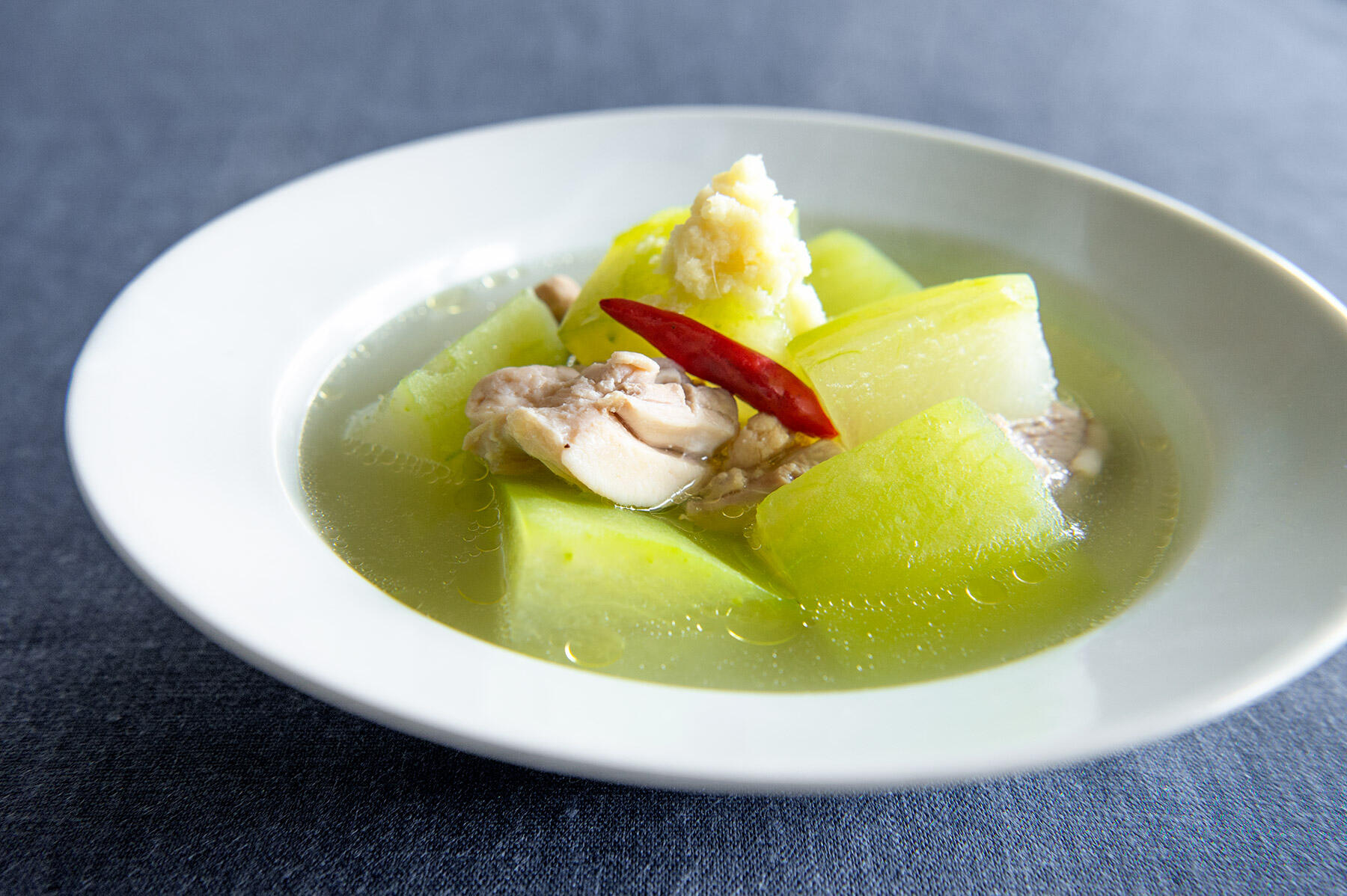 冬瓜と鶏肉の煮物