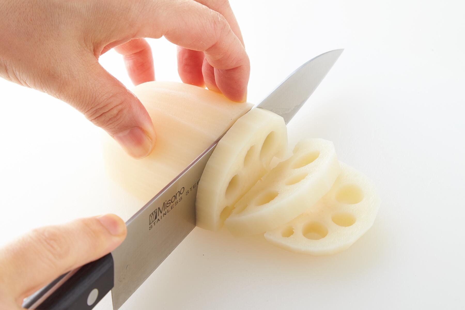 れんこんの下準備