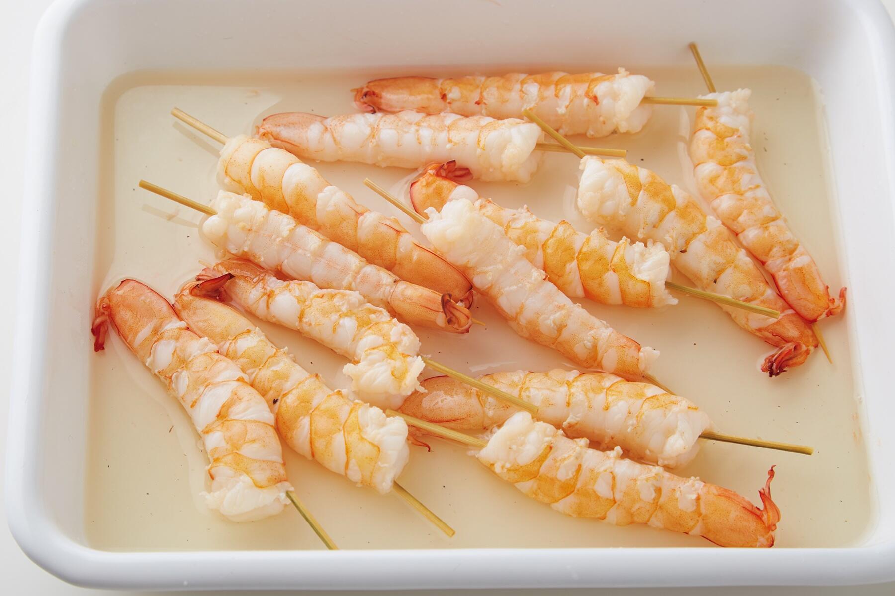 エビの甘酢漬けをつくる3