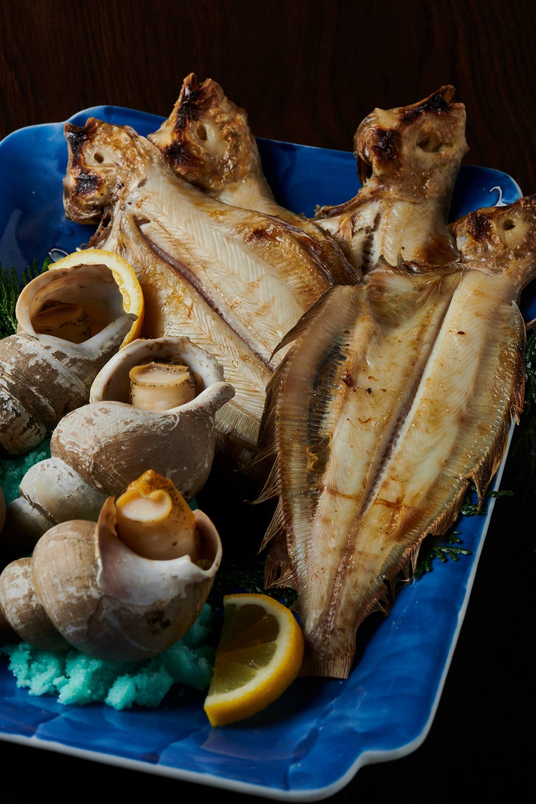 ヤマガレイの一夜干し