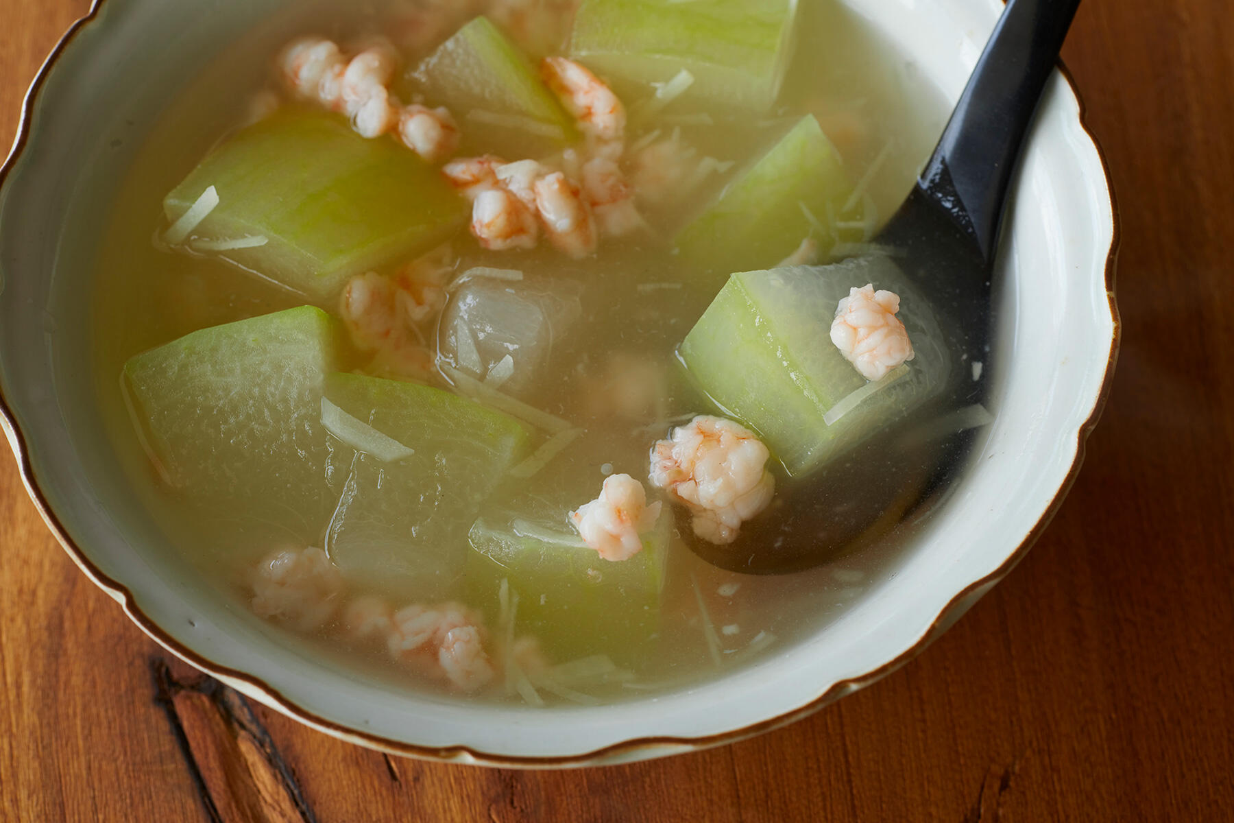 冬瓜と海老のスープ煮
