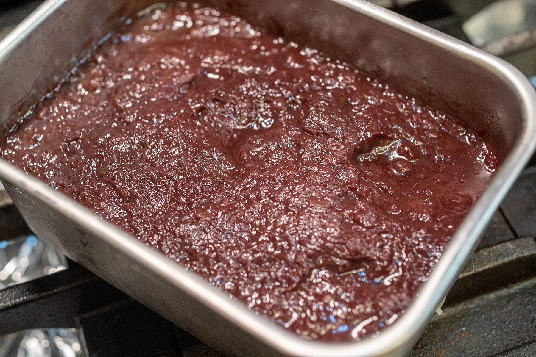 玉ねぎジャムの完成