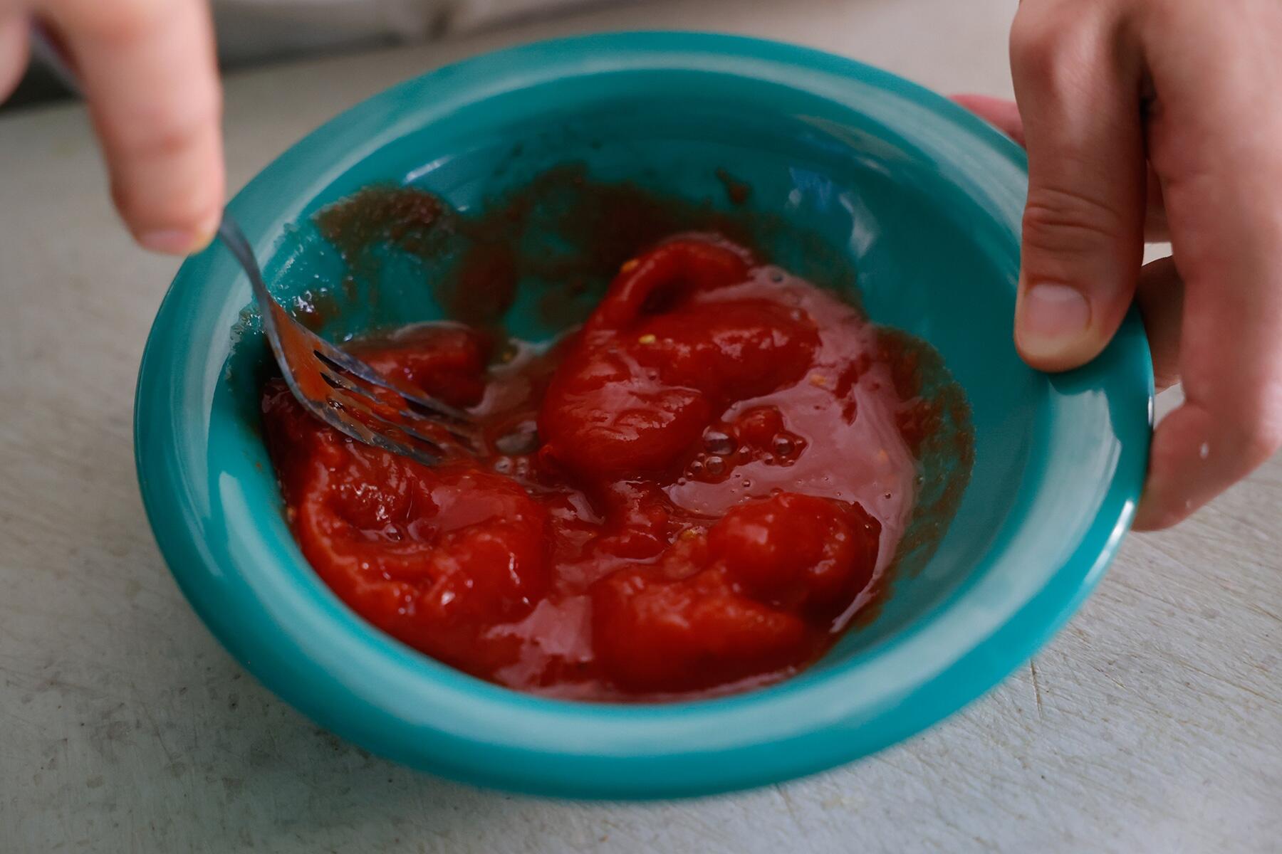 スロッピー・ジョーの下ごしらえ