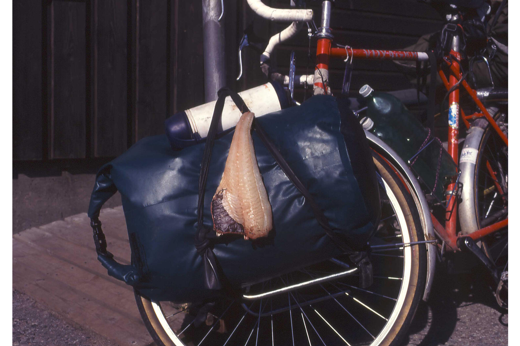 ノルウェーでタラの干物づくりツーリング