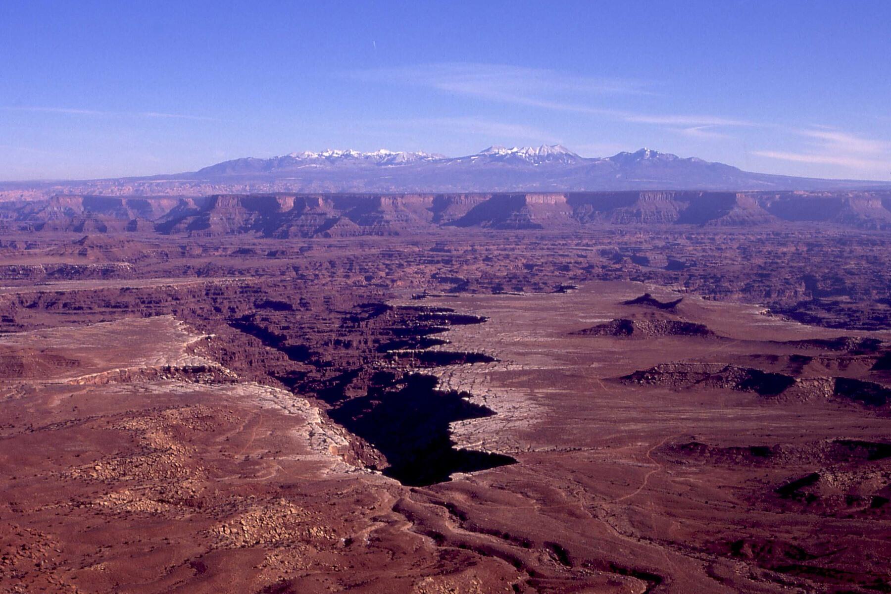 コロラド高原のキャニオンランズ国立公園