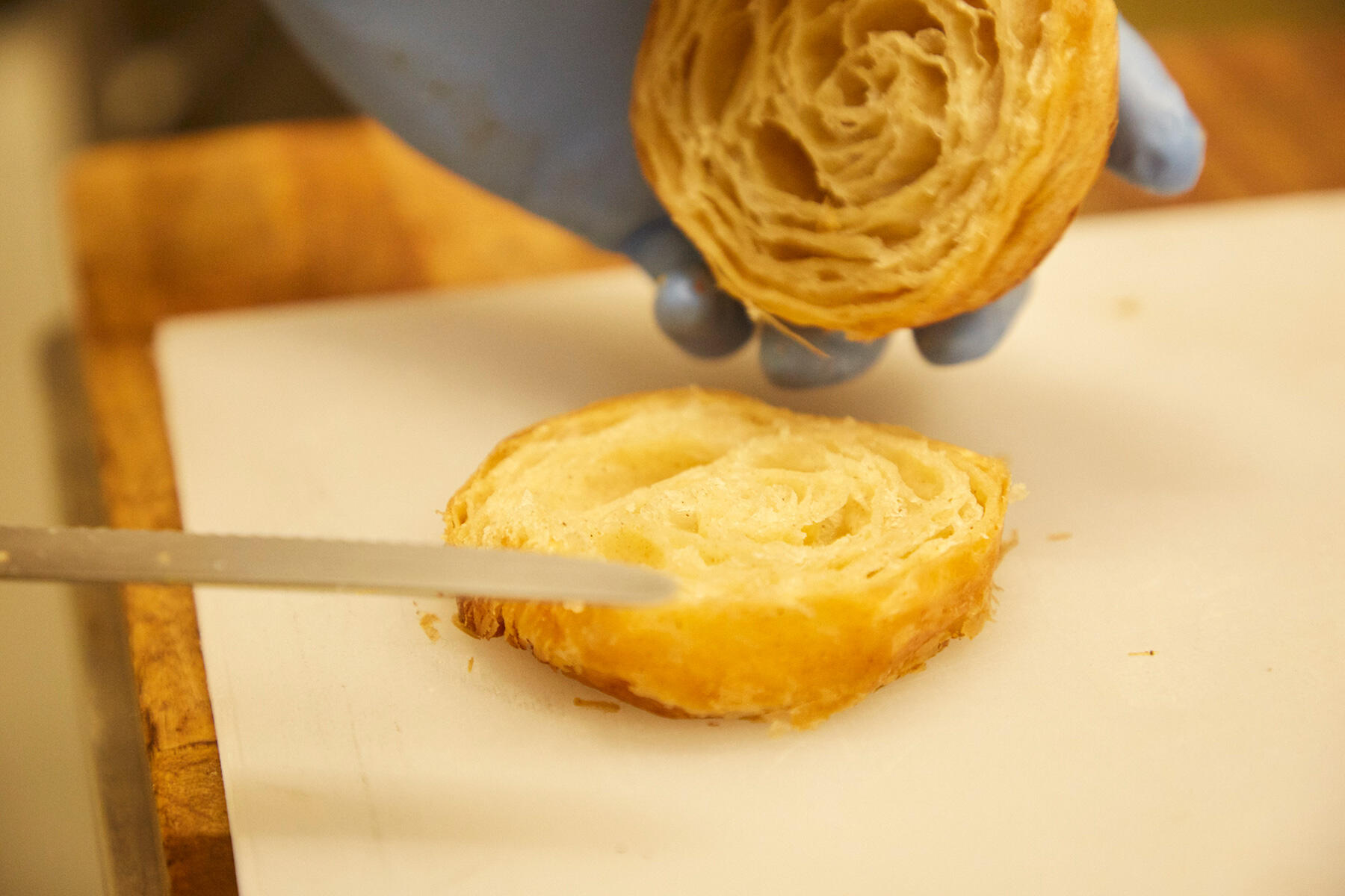 パンの下準備