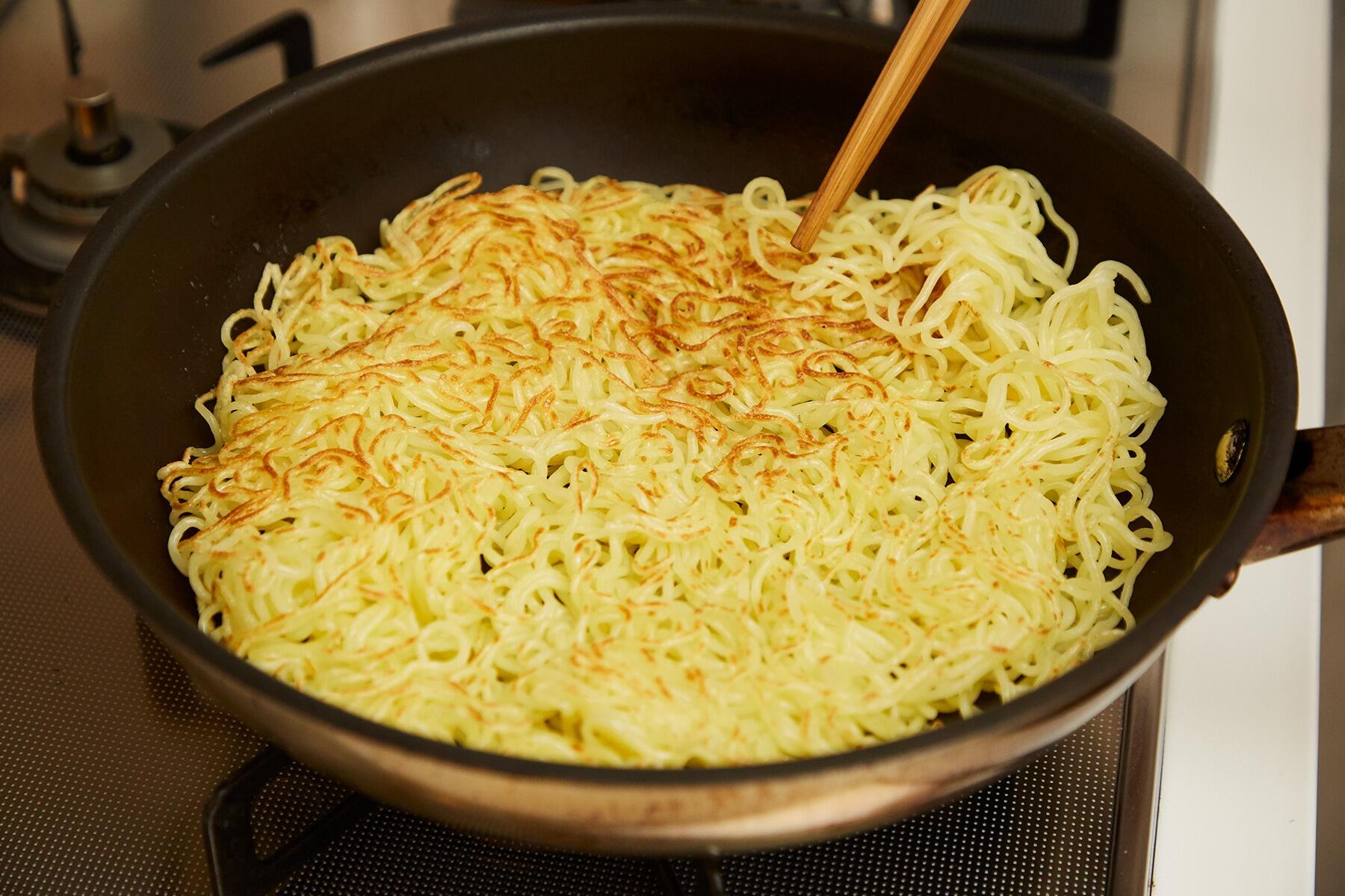 麺の準備