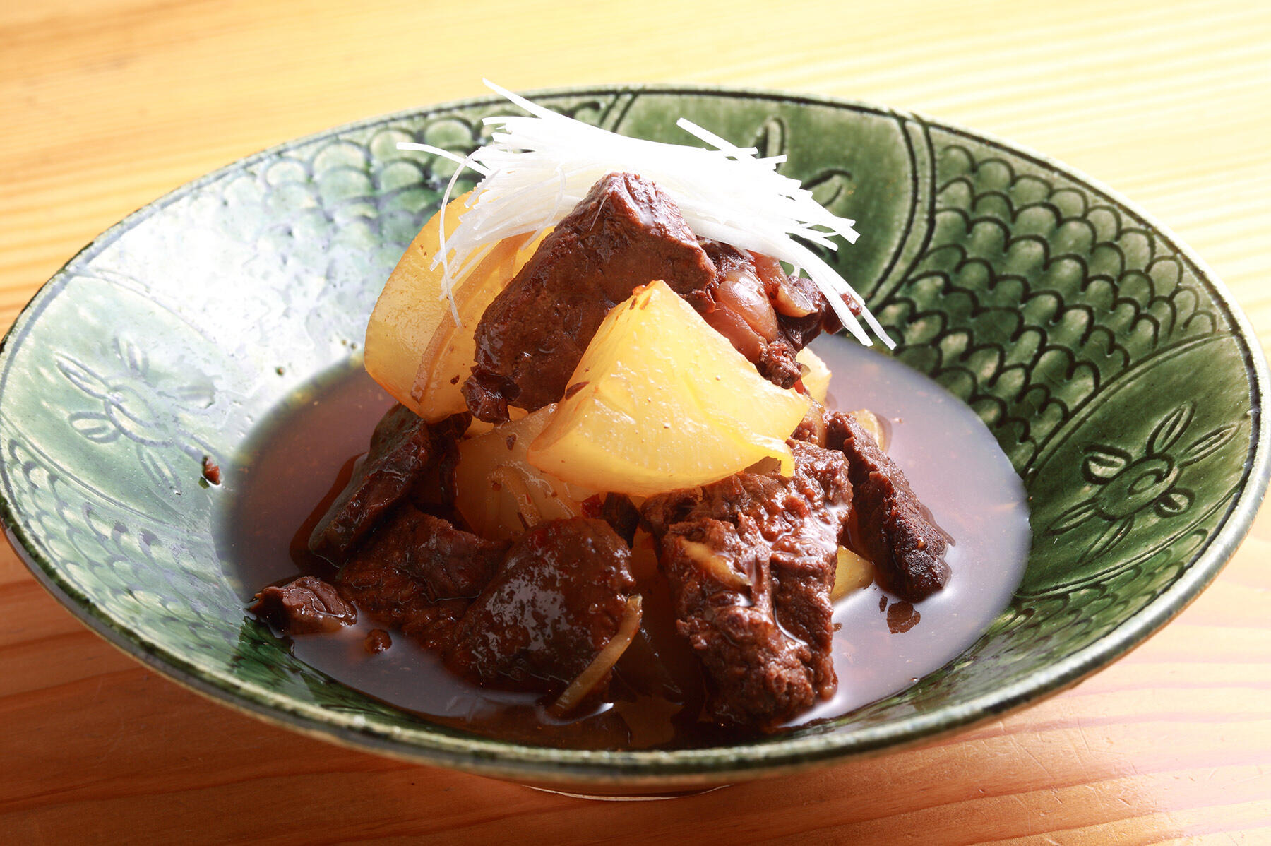 くじらの大根ピリ辛煮