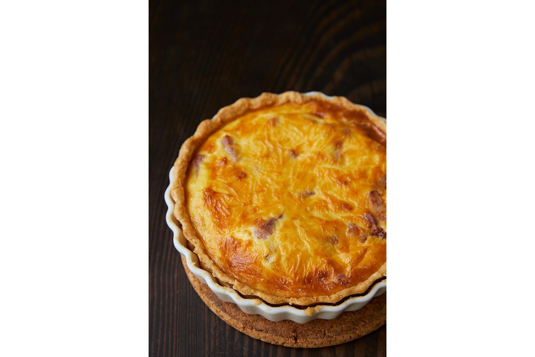 サクサク生地の本格派キッシュ“キッシュ・ロレーヌ”