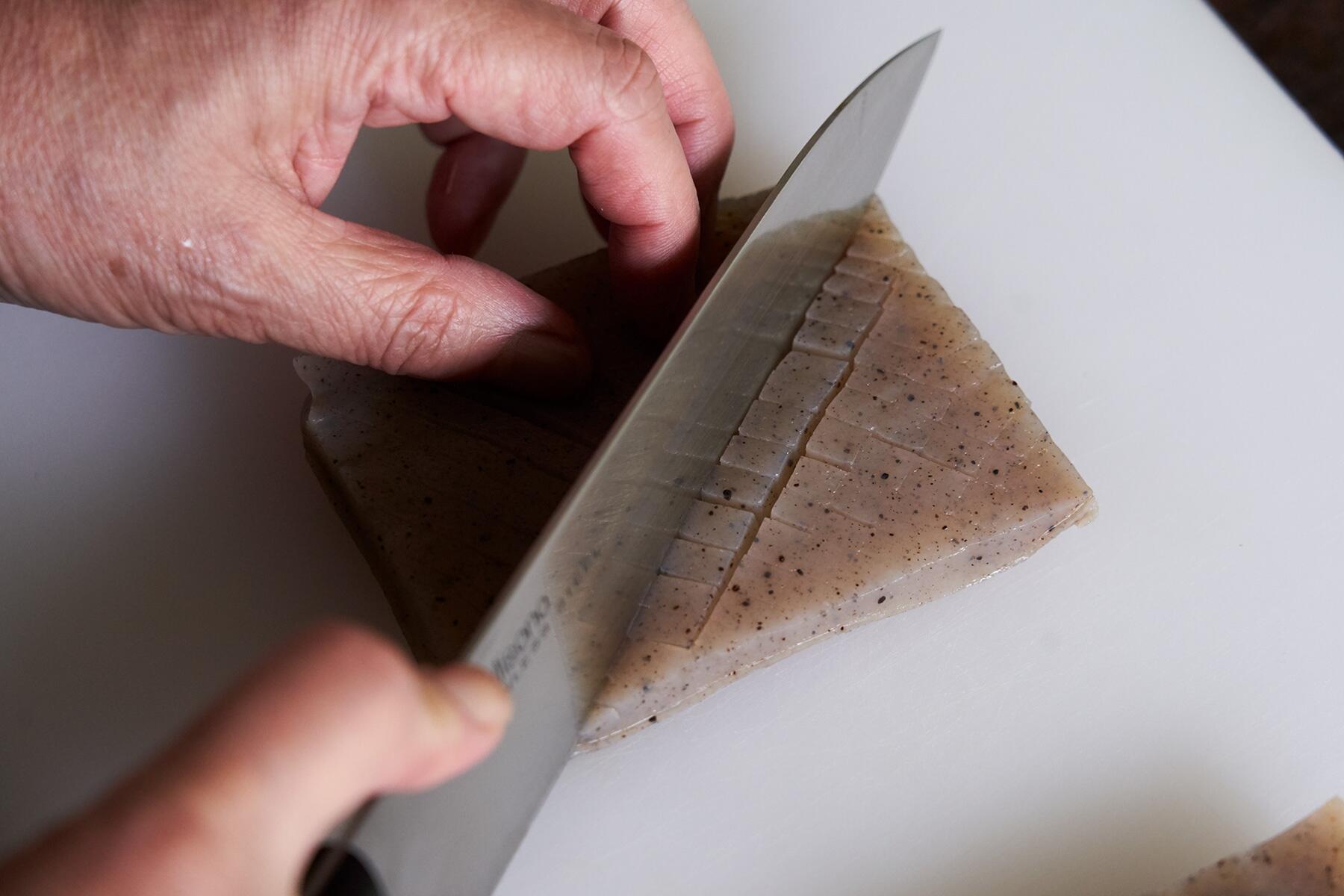 こんにゃくを煮る