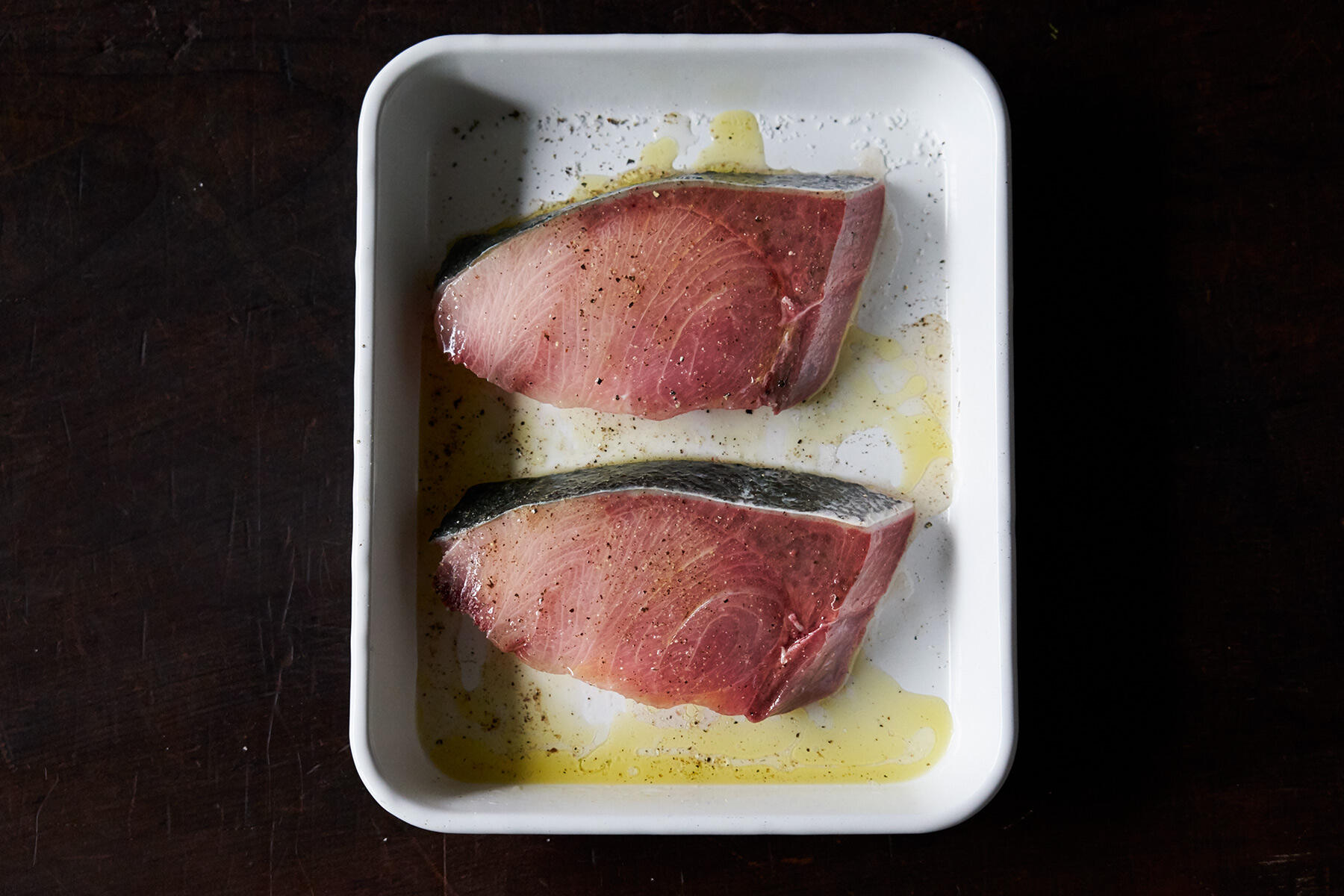 ぶりをマリネする