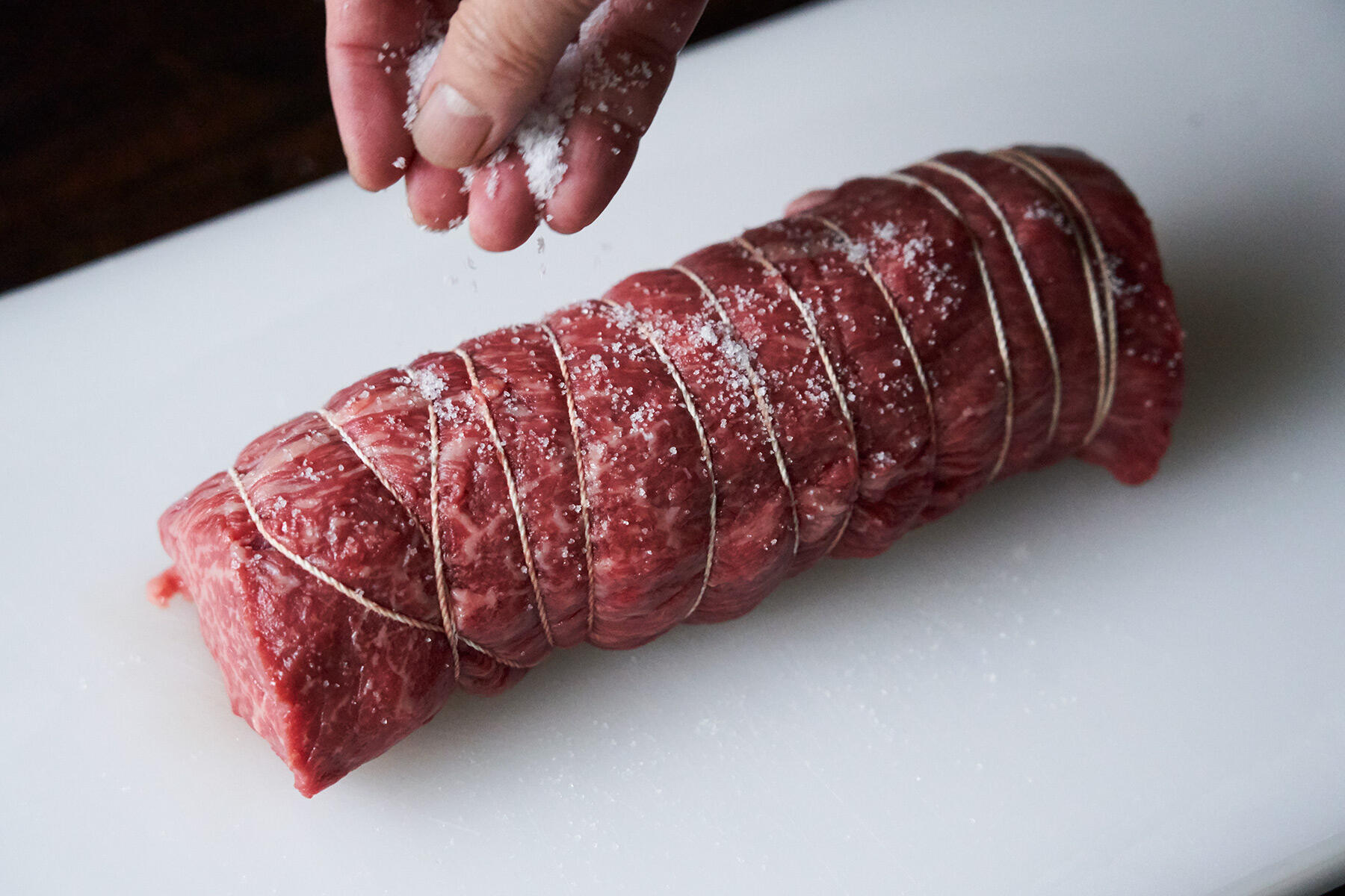 肉の下準備
