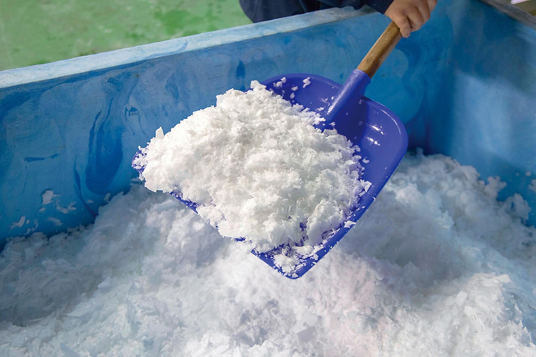 －21℃の高濃度塩水のアイス