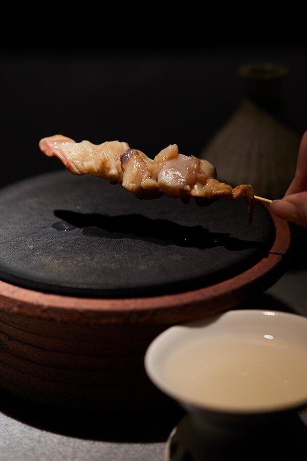 haccoba×高崎のおかん わらわらしやがれ58℃×つぶ貝の炭火焼き