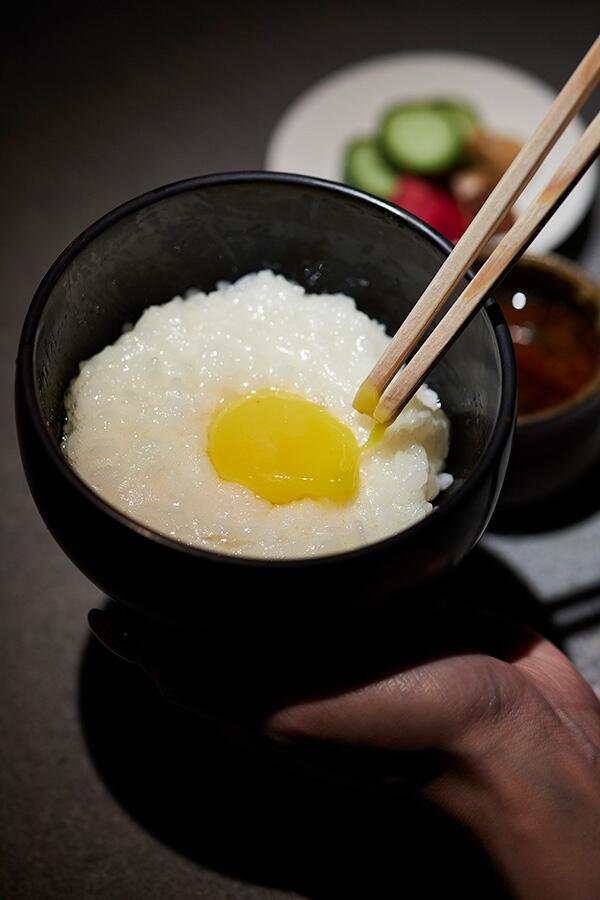 塩卵かけごはん