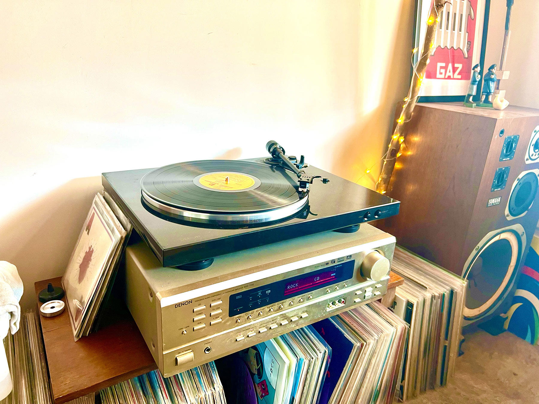 アナログレコードとプレーヤー