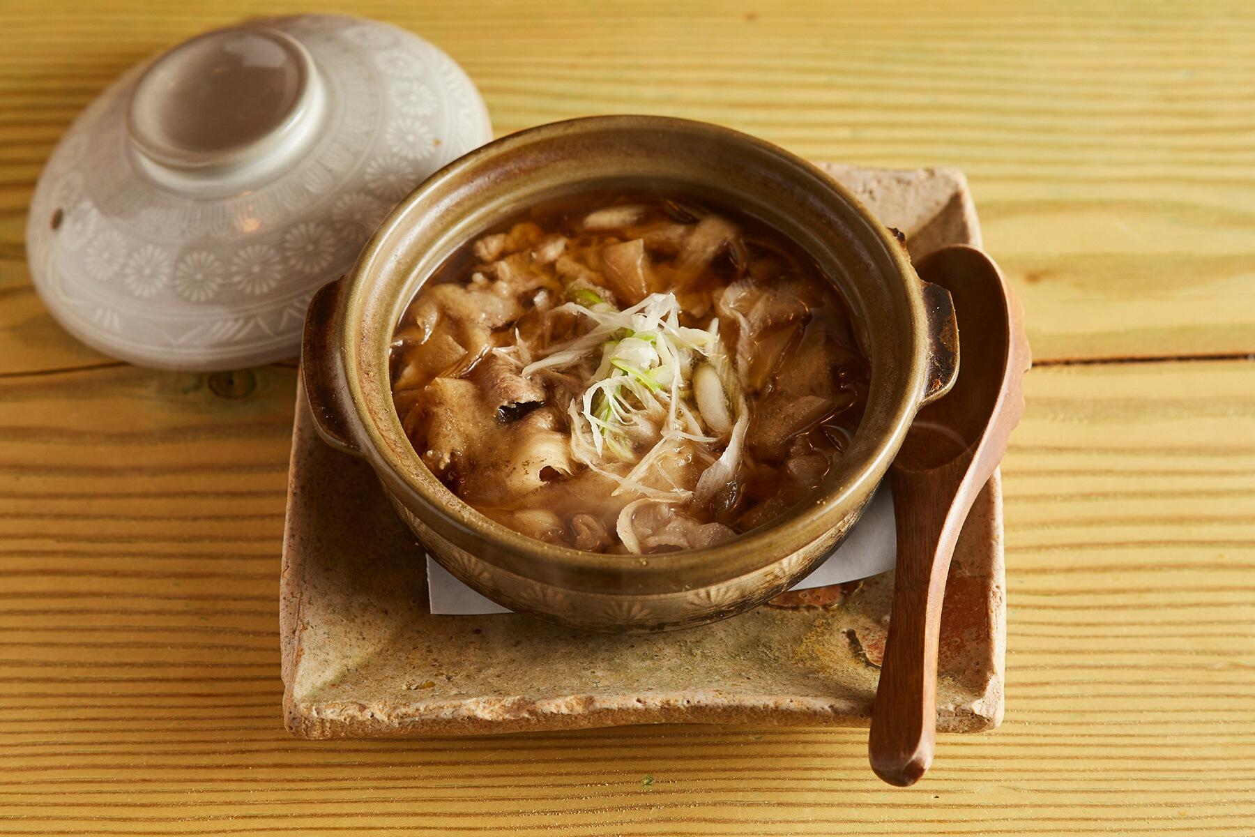 豚肉と大根の小鍋