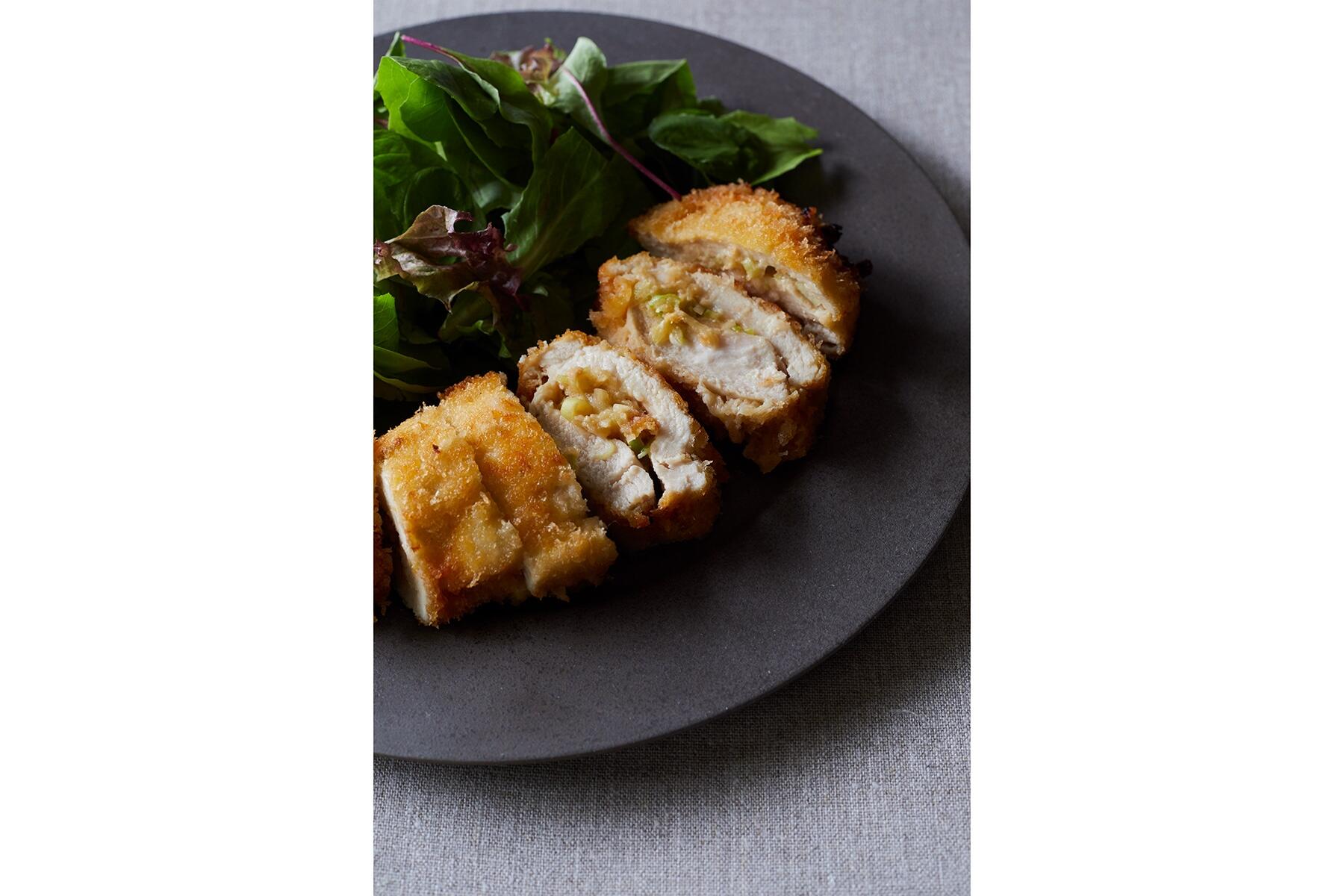 ねぎ味噌チキンカツ