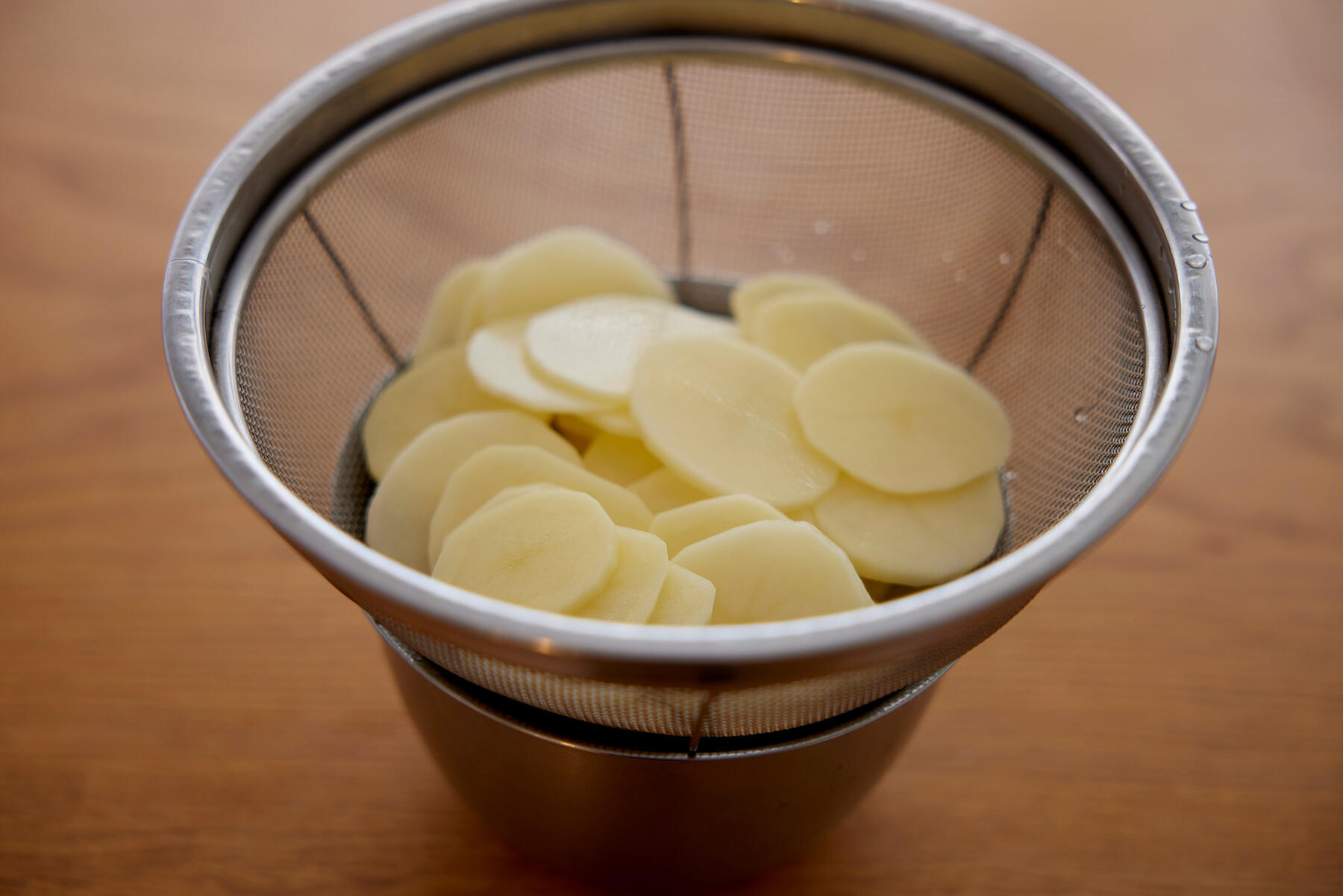 じゃがいもの下ごしらえ