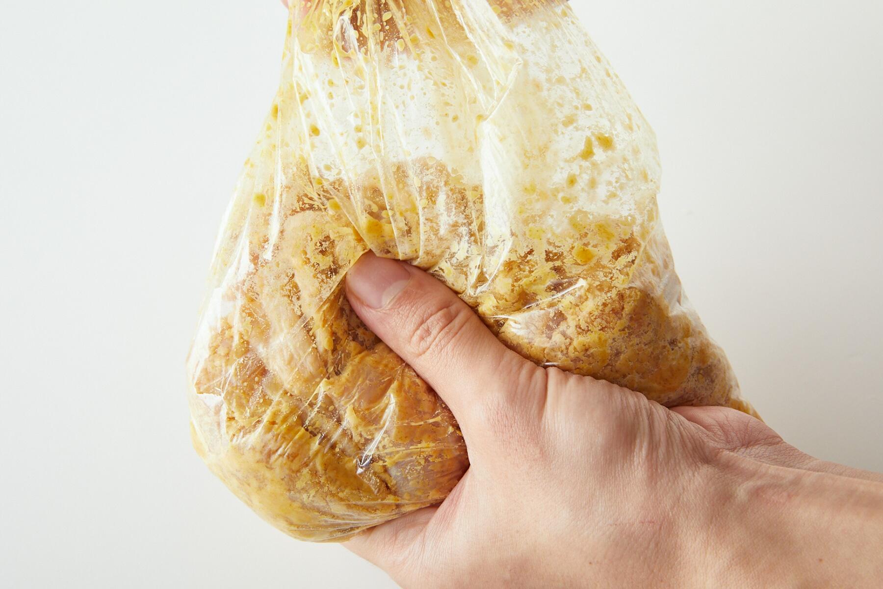 片栗粉を加える