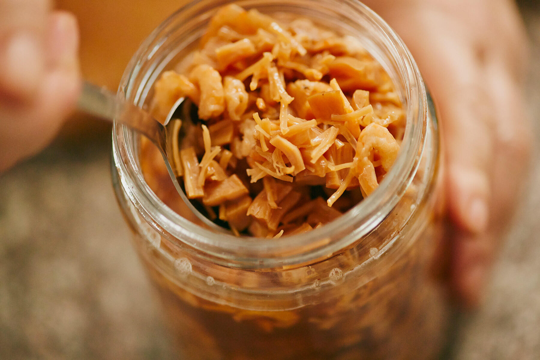 干し貝柱の紹興酒漬け