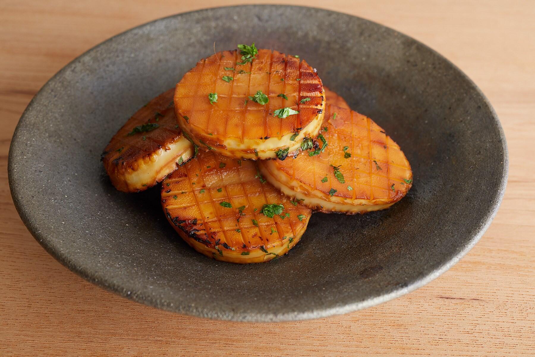 たけのこの木の芽醤油焼き