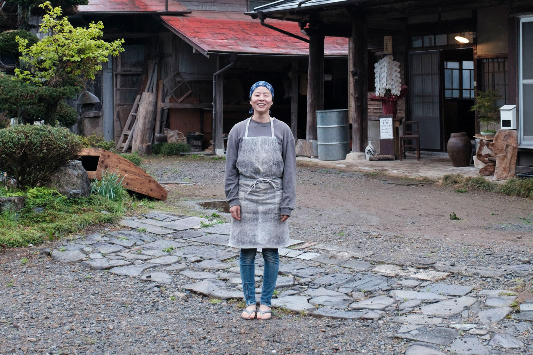 店主の大森 梓さん。