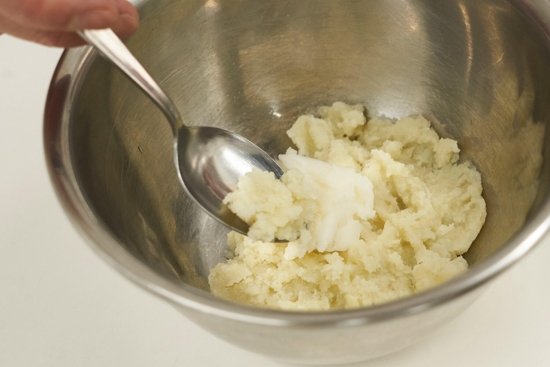 ラード風味のマッシュポテトをつくる