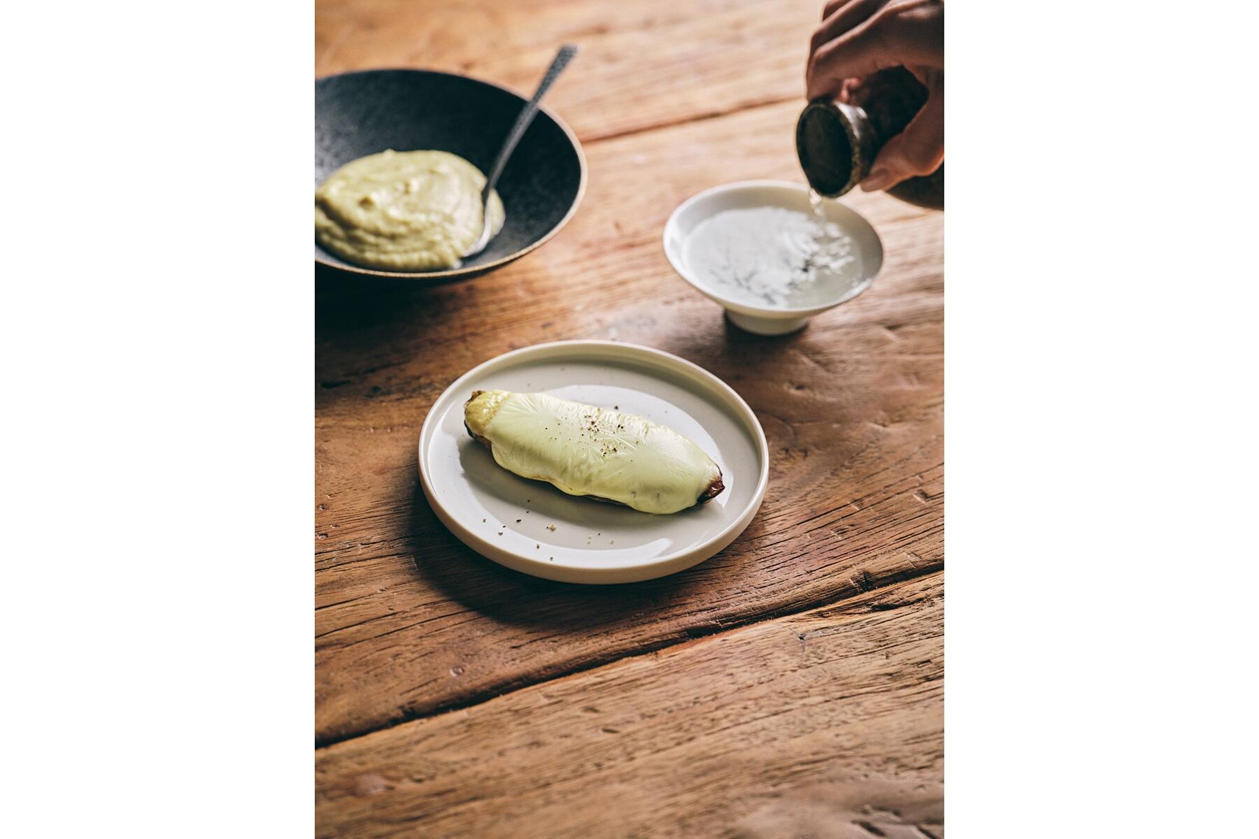 とろける美味しさ！ル ジャングレ直伝の“なすのステーキ”