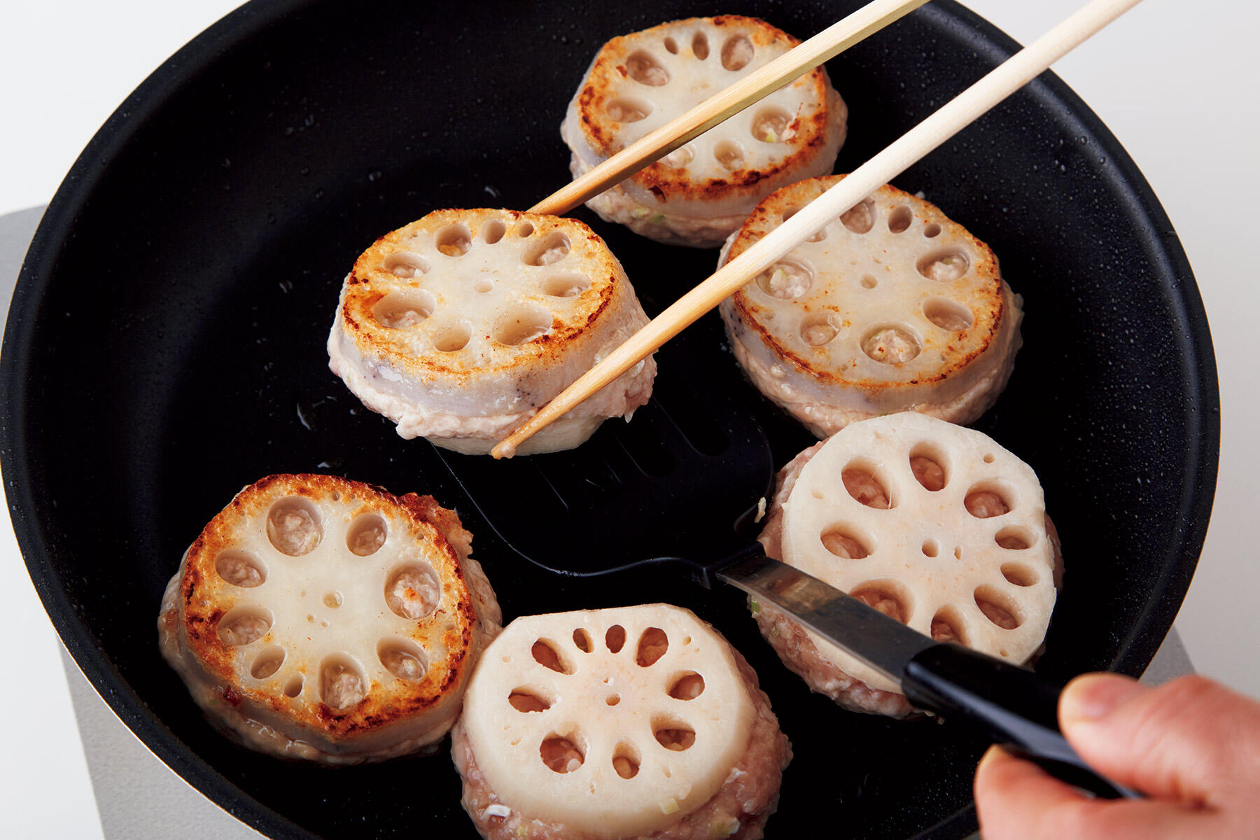 焼き色を付ける