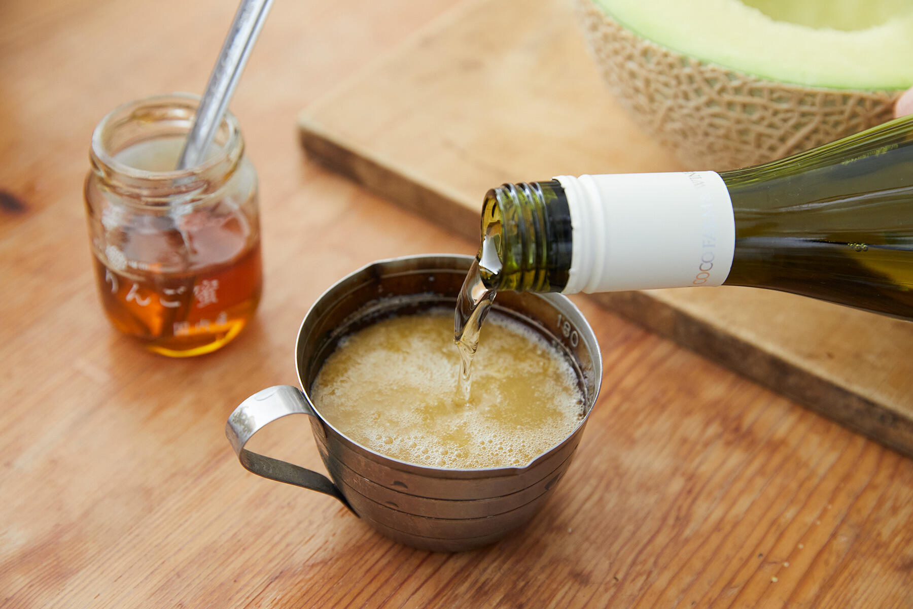 ゼリーの元をつくる