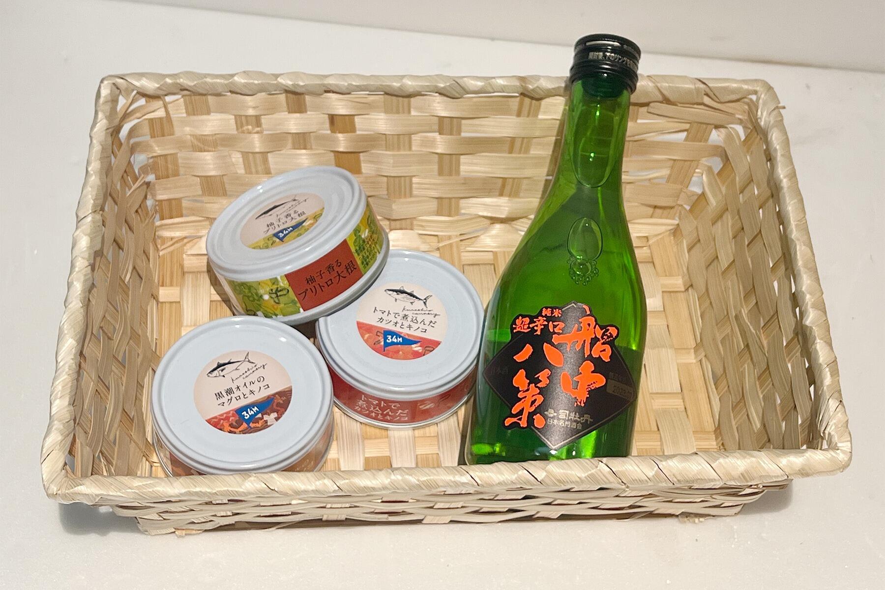 高知の酒と黒潮町缶詰セット