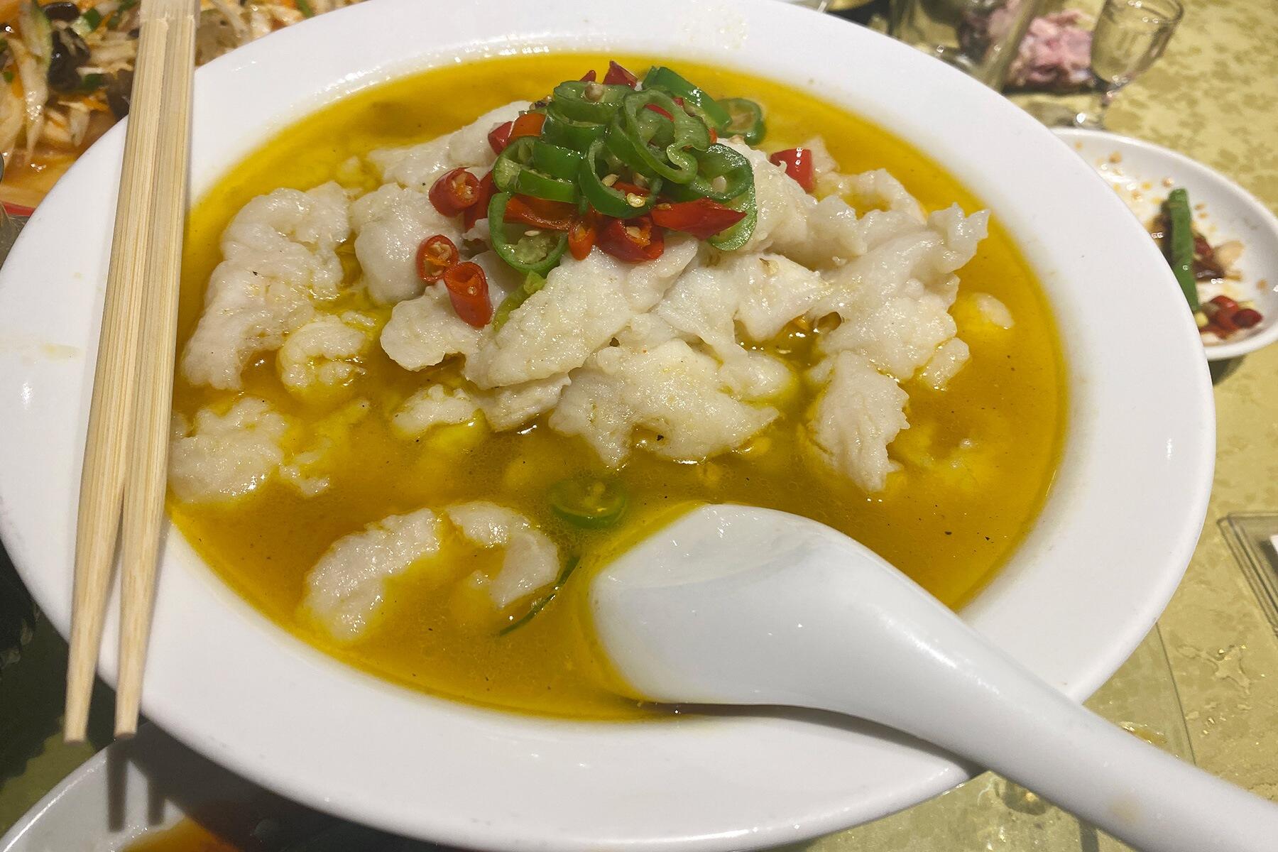 発酵酸湯魚羊煮