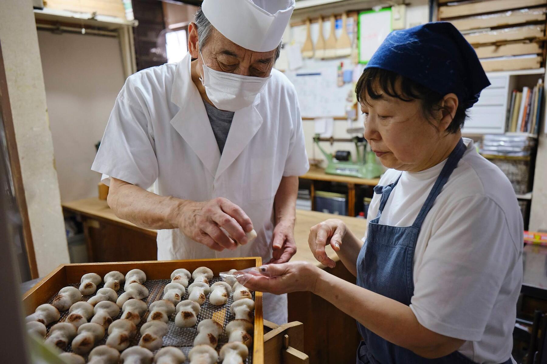 女将さんと旦那さん