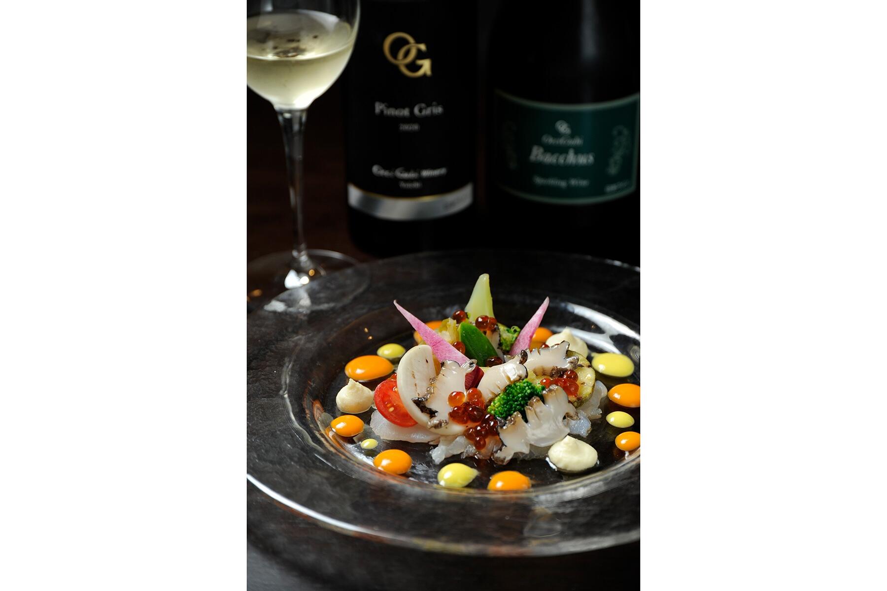 鮮魚のカルパッチョ