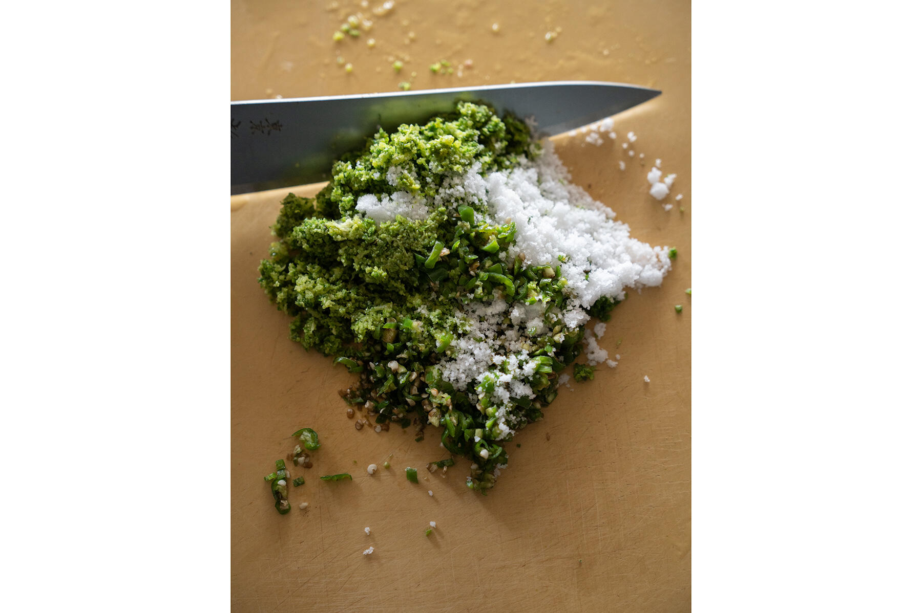 ペースト状にする