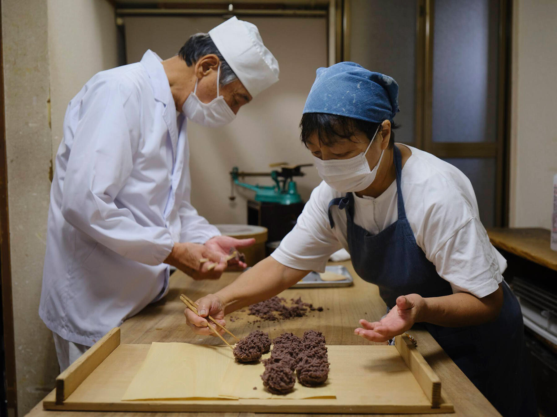 女将さんと旦那さん