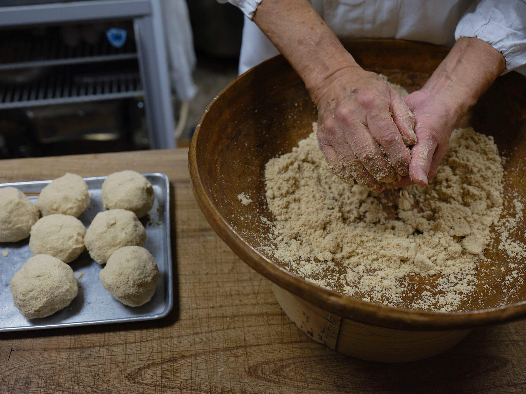 団子にまとめる