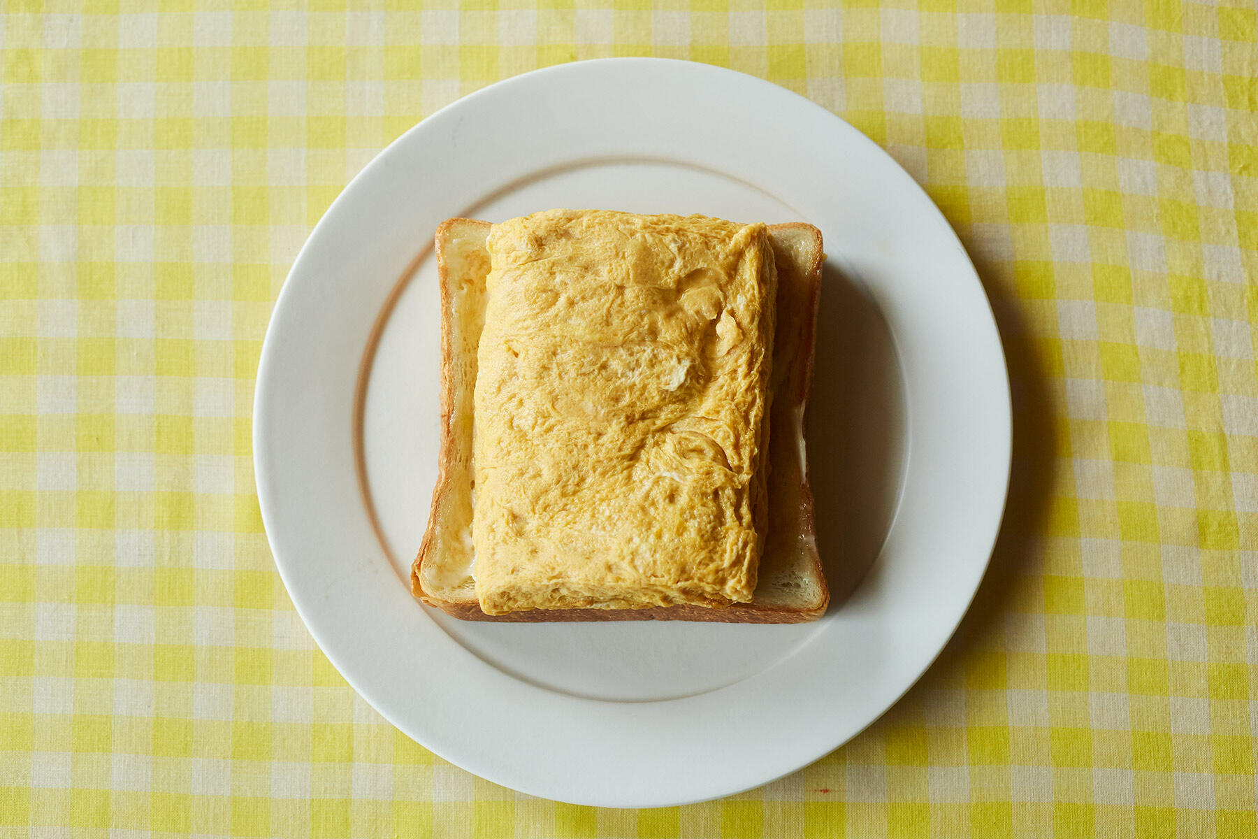 ふわふわジューシーな美味しさ“だし巻きトースト”