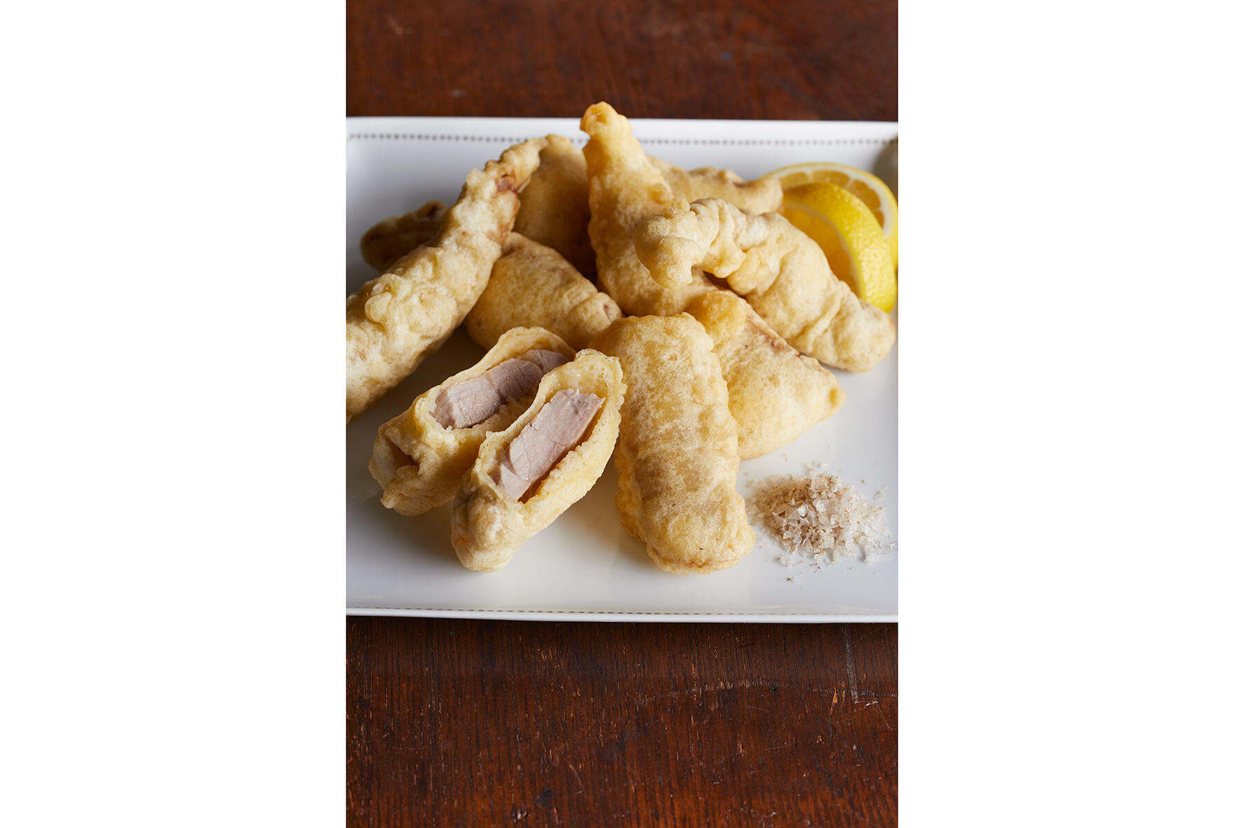 日本酒と相性抜群なさっぱり揚げ物“豚天”