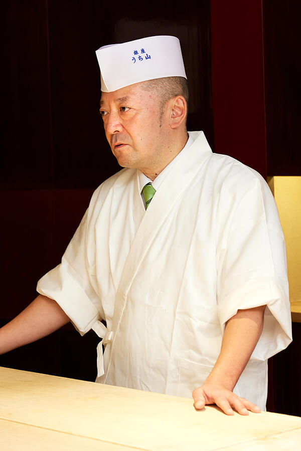 「銀座 うち山」店主／内山 英仁さん