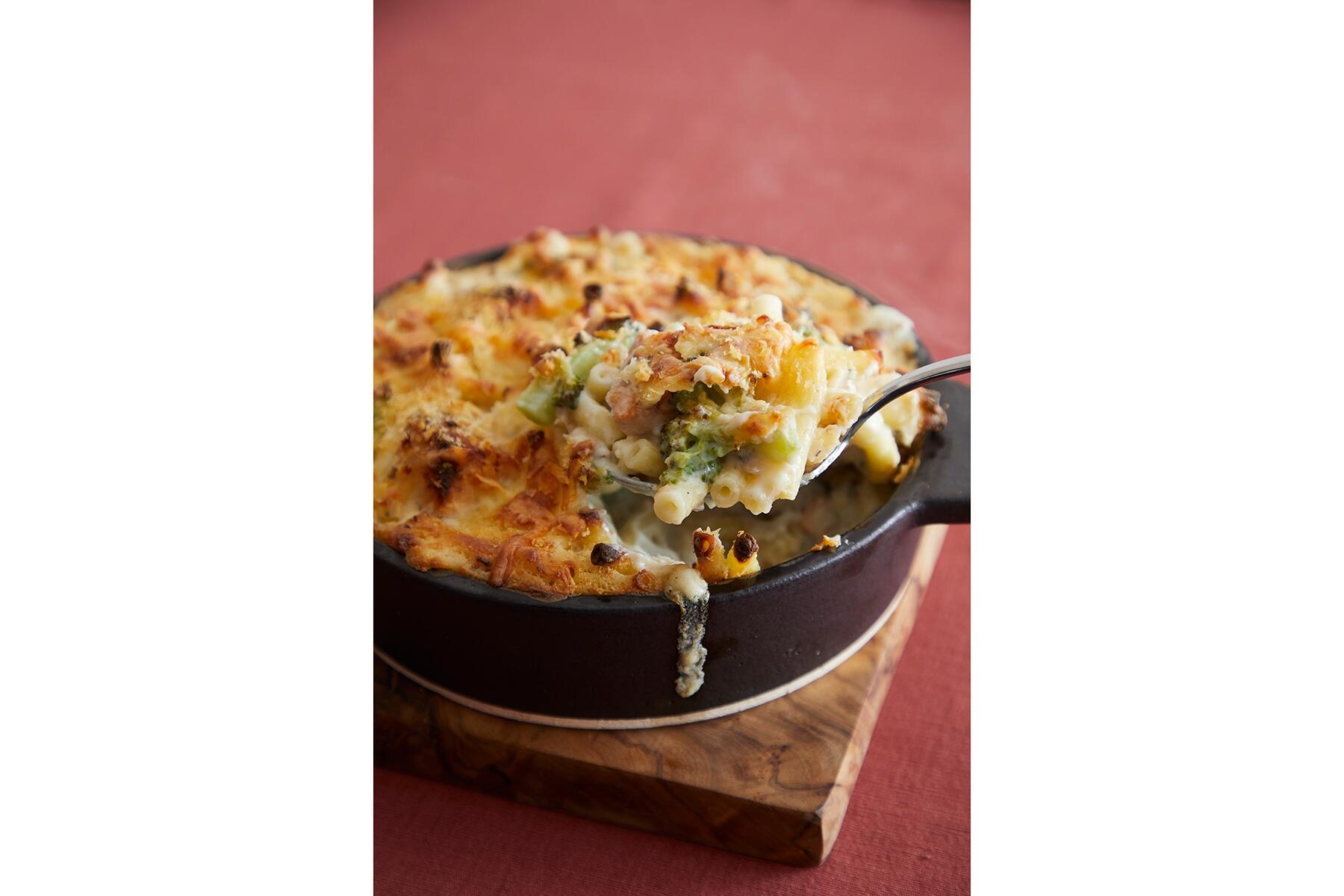 秋にぴったりの“鮭のマカロニグラタン”